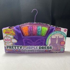 It's‎ So Me! Pretty Purple Dress Hanging Jewelry Designer & Organizer Kit NEW